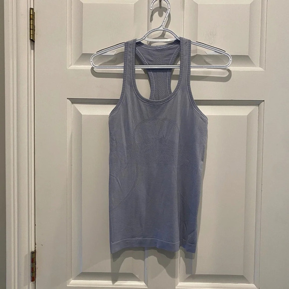 Lululemon Swiftly Tech Racerback/Heathered Lilac, 16707 - Picture 5 of 16